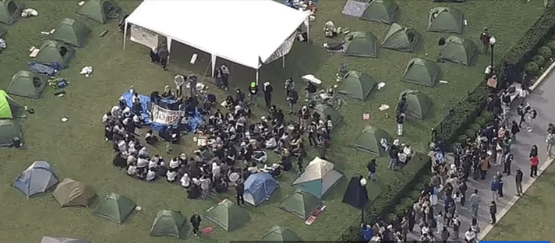 Columbia’s Anti-Israel Protesters’ Tents Sold to Schotenstein’s Surplus