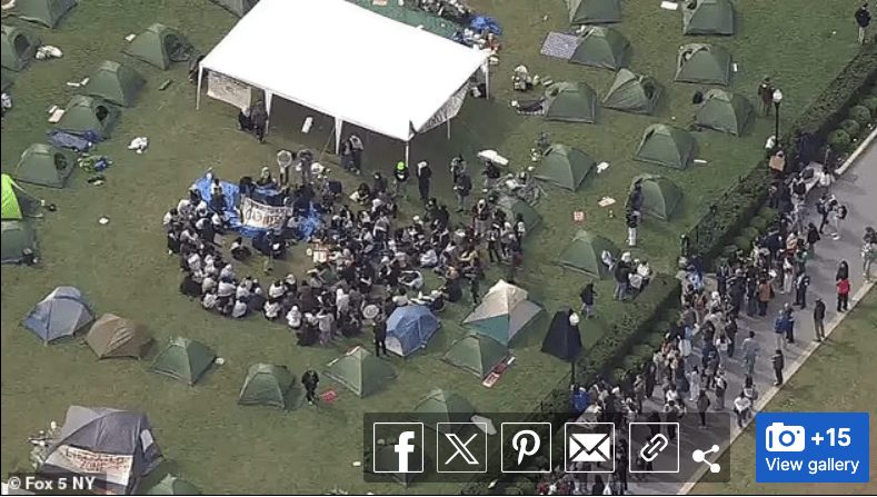 Columbia’s Missing DEI Director Located In Third Tent On The&nbsp;Left