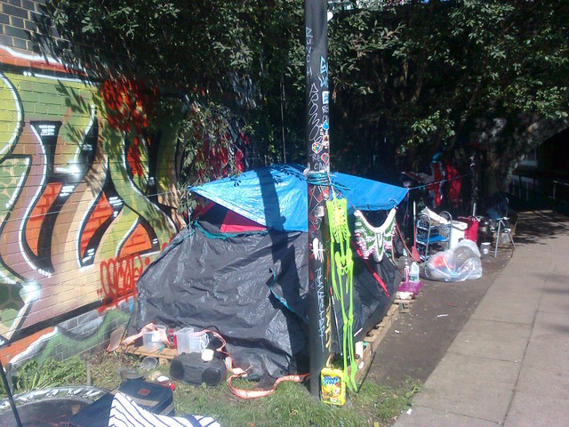 Portland Plans to lower the cost of providing camping gear to the homeless by implementing&nbsp;self-service