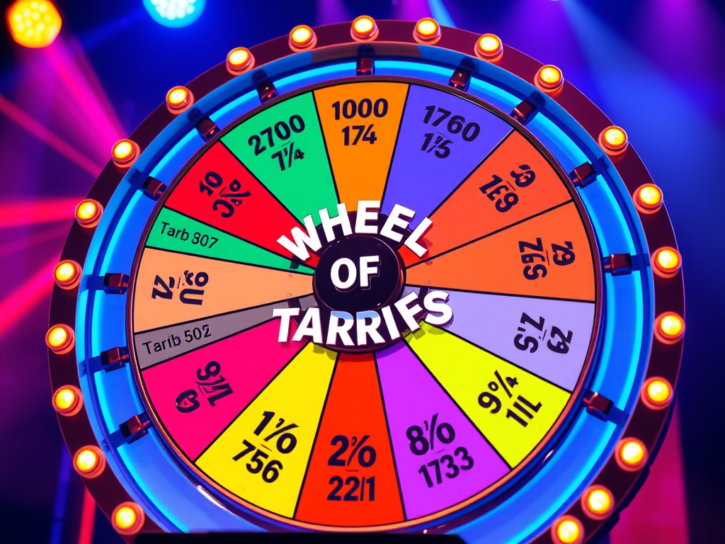 President Trump Introduces Wheel of Tariffs to make Taxing Other Countries More Fair and&nbsp;Fun!