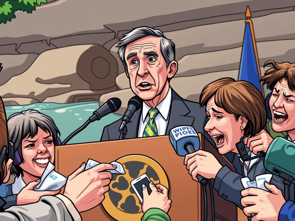 Oregon Senator Merkley Concerned With What Goes Down The Toilet. Introduces “WIPPES Act.” Reporters Chortle&nbsp;Uncontrollably.