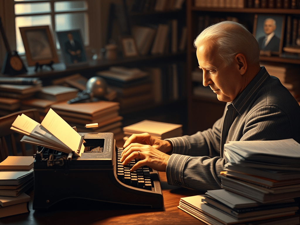 Someone Ate Uncle Bosie? Joe Biden’s Autobiography Overdue to Publisher as Ghost Writer Struggles to Confirm Details of The President’s Life.