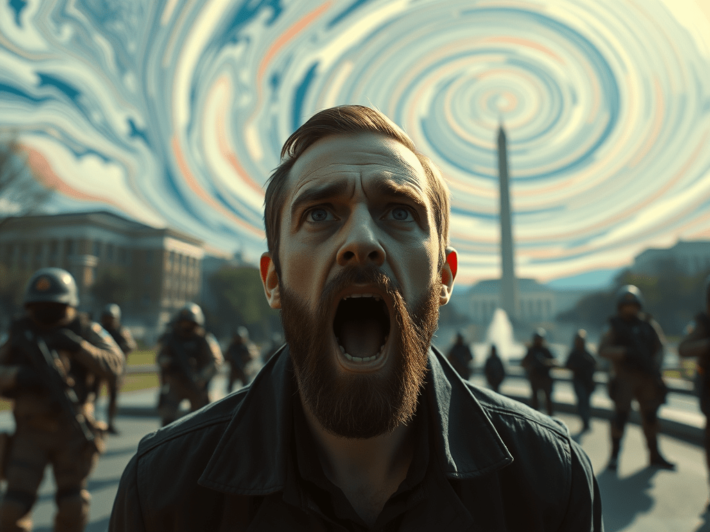 Massive Nationwide Increase in Cognitive Dissonance As MAGAs Realize They Should Oppose Troops in Cities And Progressives Realize They Should Support&nbsp;It!