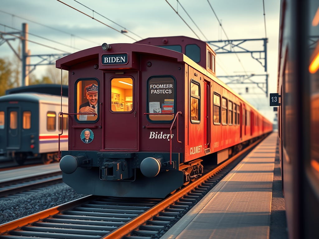 Due To Lack Of Donations, Joe Biden’s Presidential Library Plans Being Scaled Back To A Caboose On a Commuter Train, And Other Affordable&nbsp;Ideas