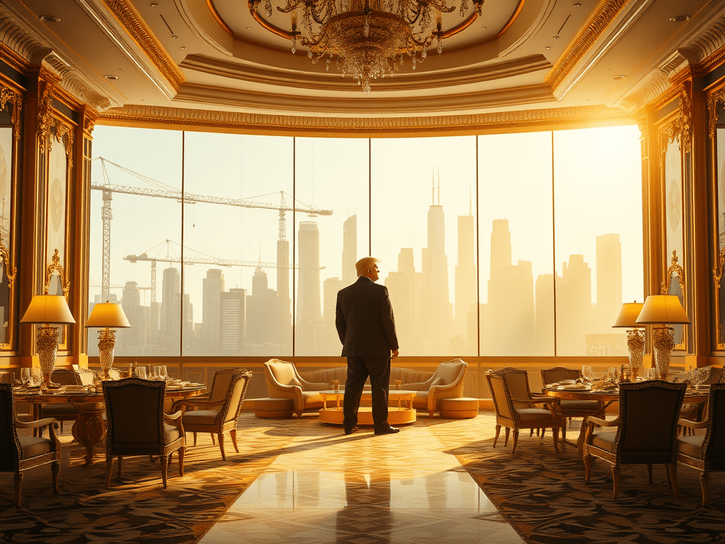 After the “Big Beautiful Ballroom,” What will Trump Do Next? Book Now For Gaza&nbsp;Lago!