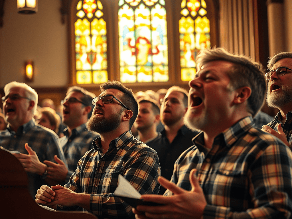Men Flock To Church After Pastor Brings Back Masculine Hymns Like “Onward Christian Soldiers” And “A Mighty Fortress Is OUr&nbsp;God”