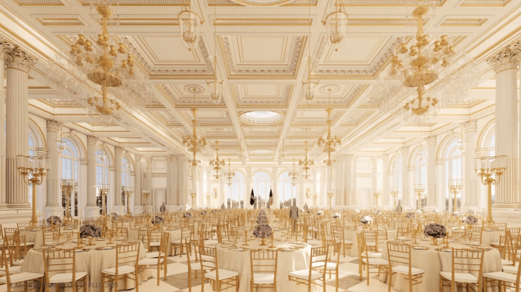 Not Crazy About The Interior Of Trump’s Big Beautiful Ballroom? Obama Wanted Greek Columns, And Other Celebrity Design&nbsp;Ideas